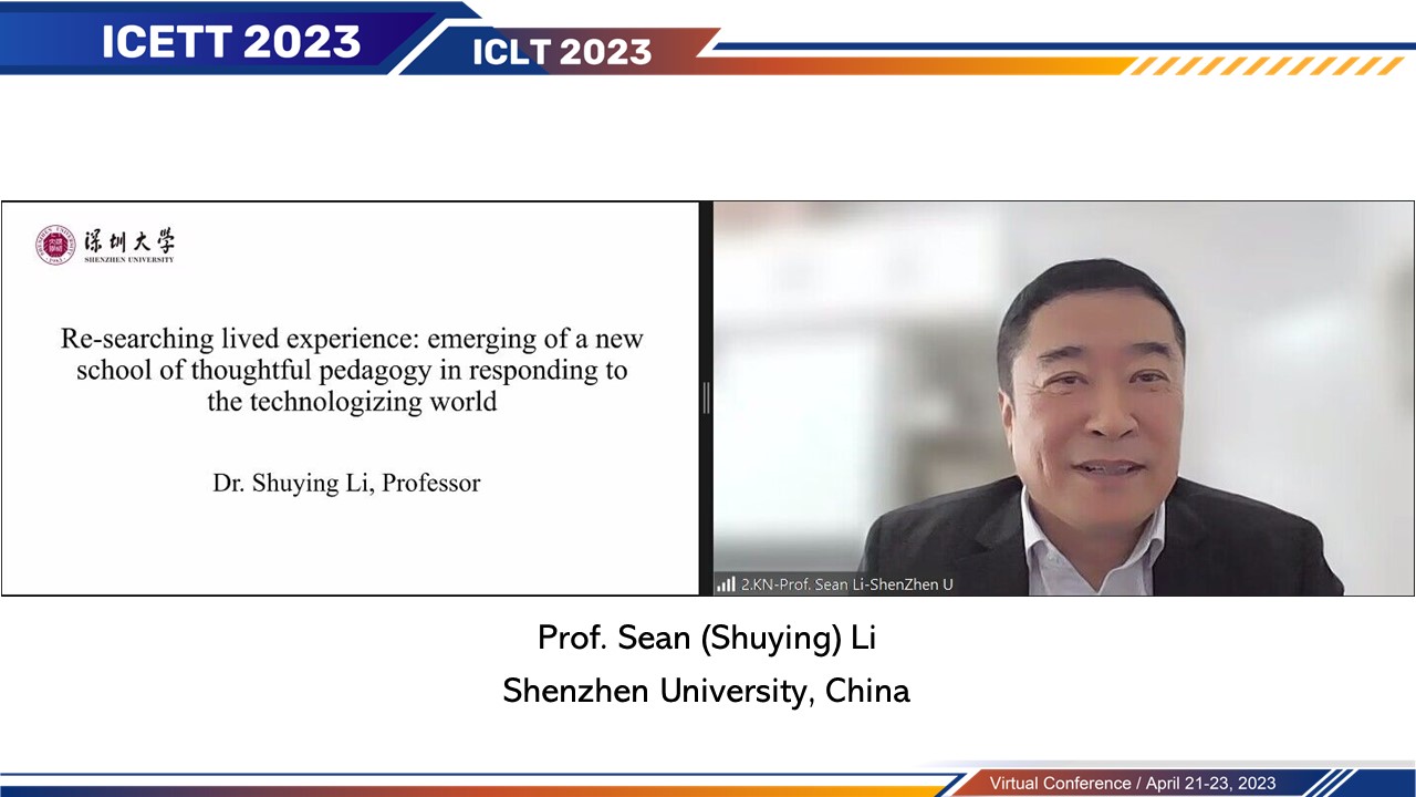 Conference history icett 2023